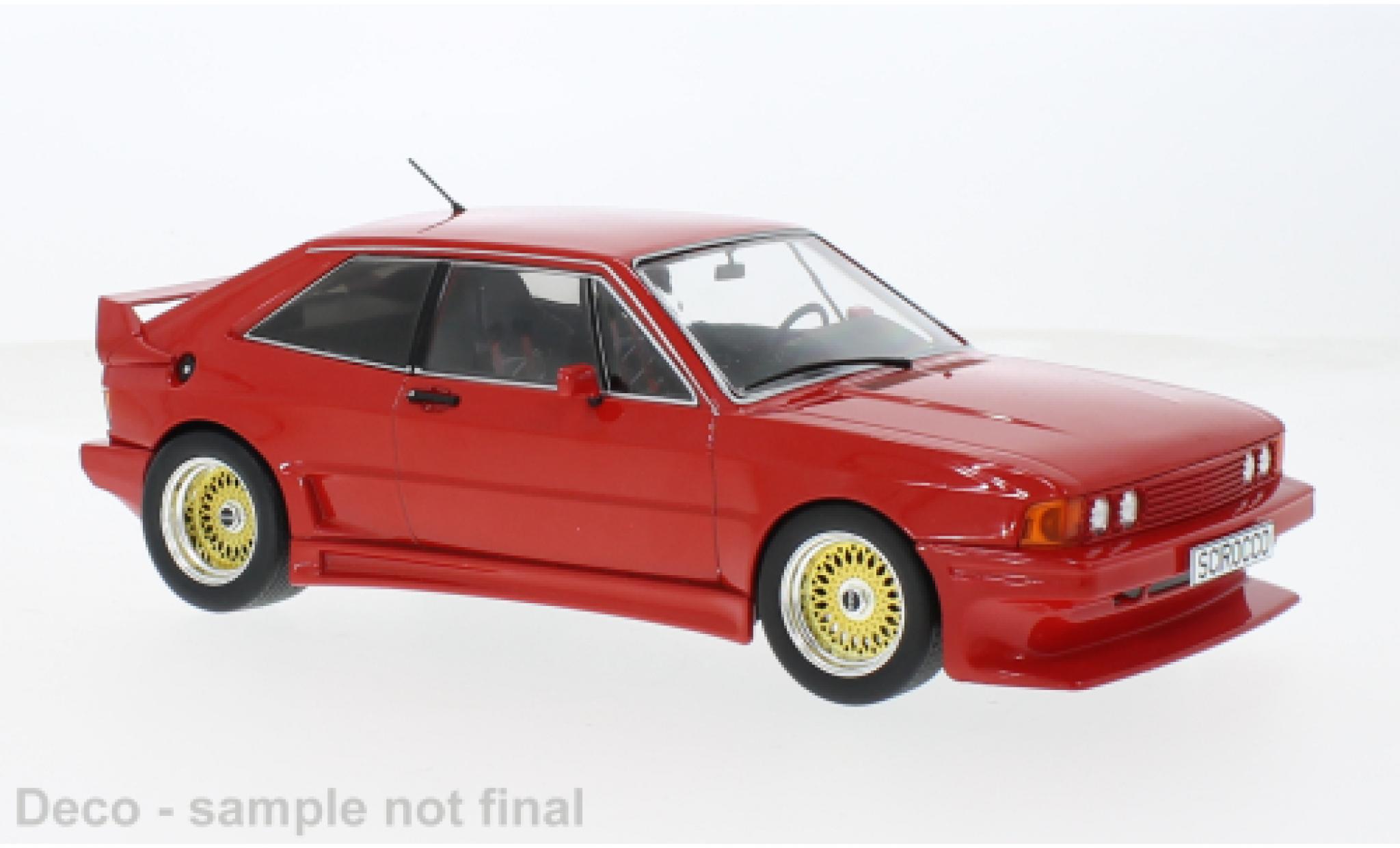 Volkswagen Scirocco 1/18 MCG Rieger GTO red 1980 1:18 diecast model cars