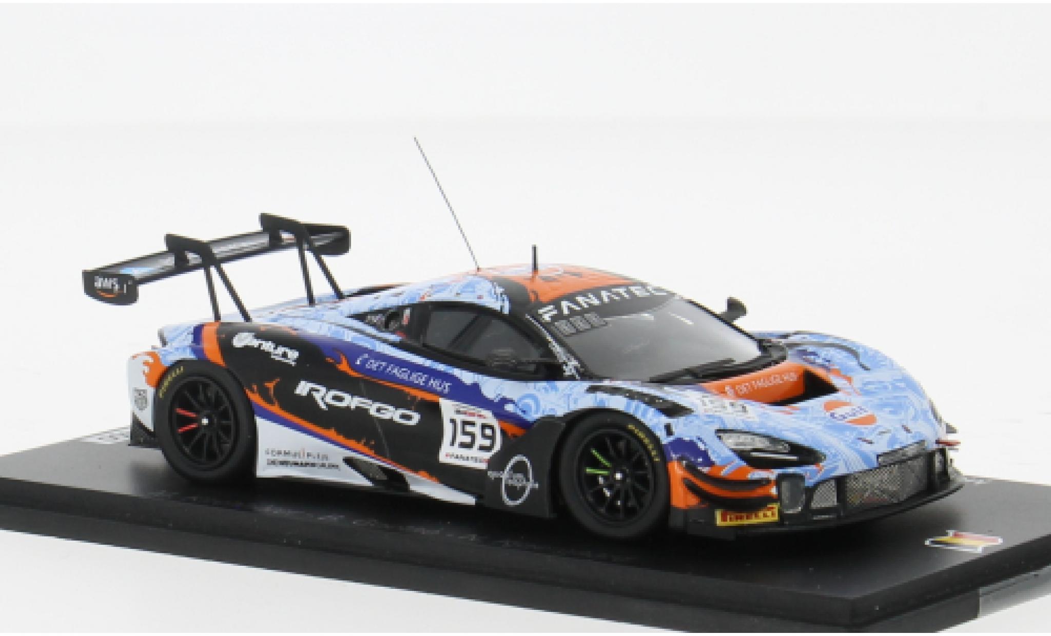 McLaren 720 1/43 Spark S GT3 EVO #159 1:43 diecast model cars