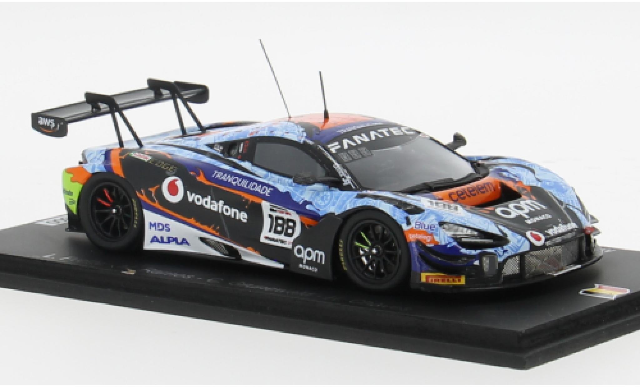 McLaren 720 1/43 Spark S GT3 EVO #188 1:43 diecast model cars