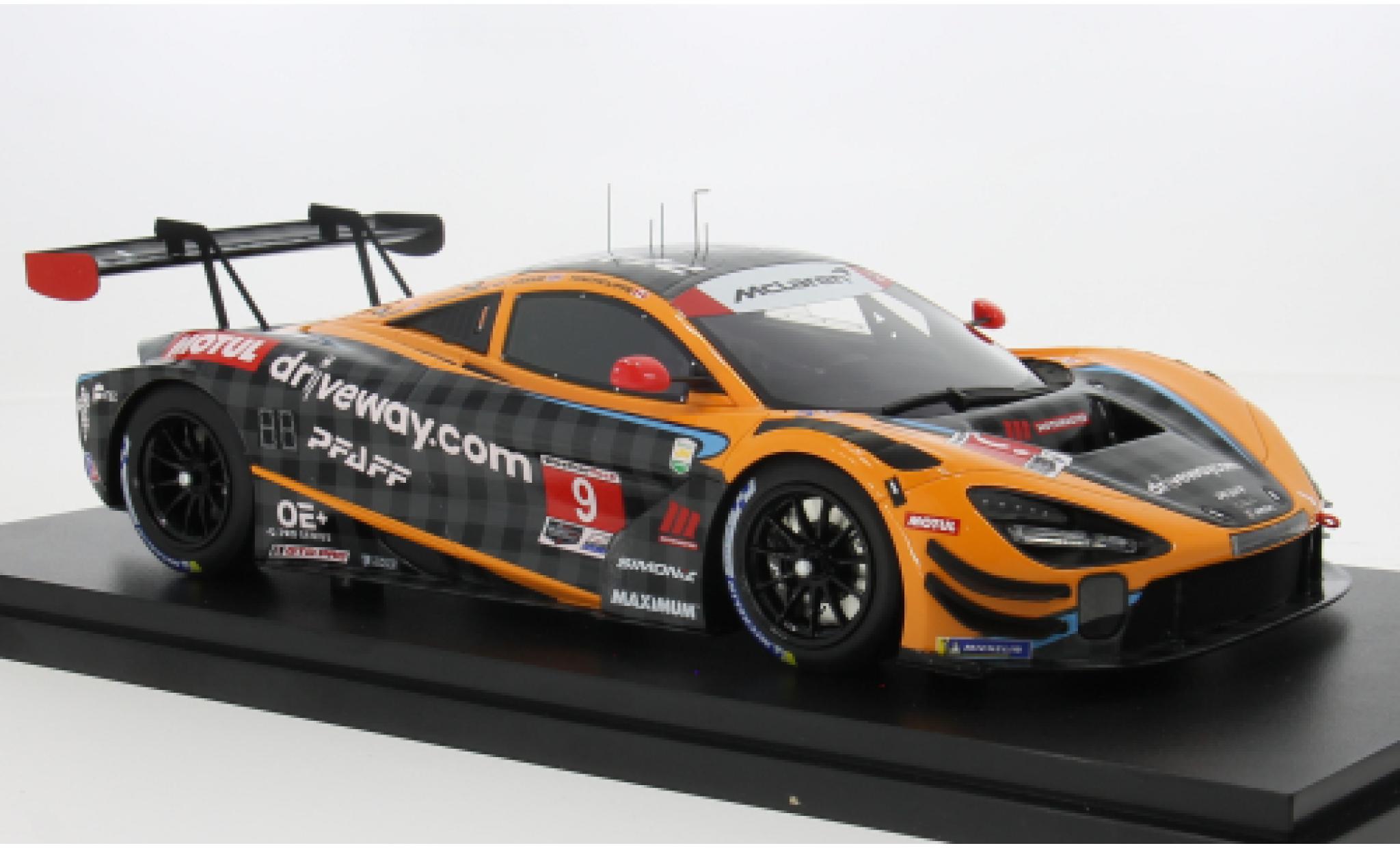 McLaren 720 1/43 Top Speed S GT3 EVO #9 1:43 diecast model cars