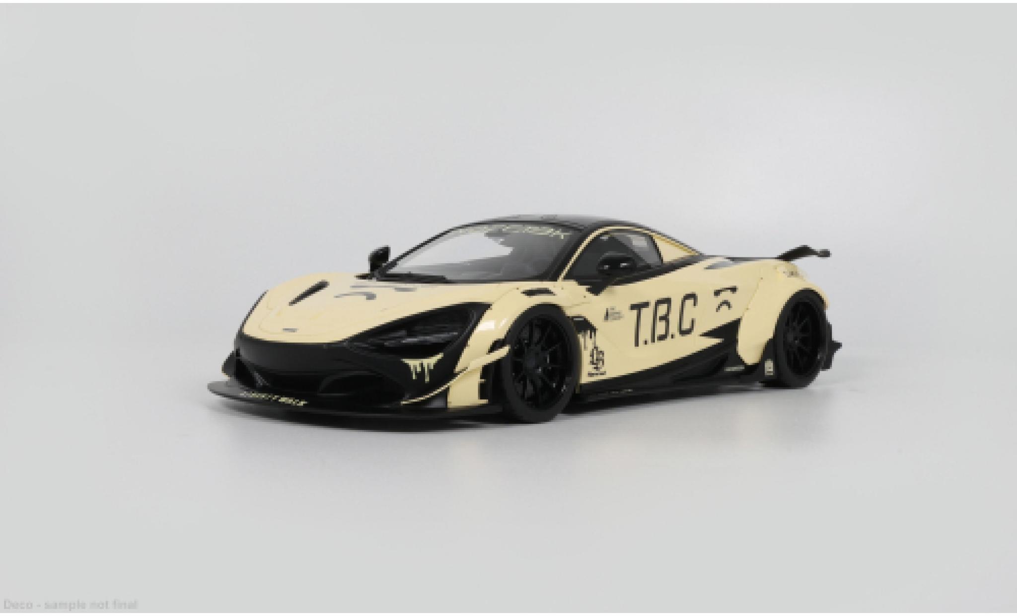 McLaren 720 1/18 GT Spirit S LB-Works beige/black 2024 1:18 diecast model cars