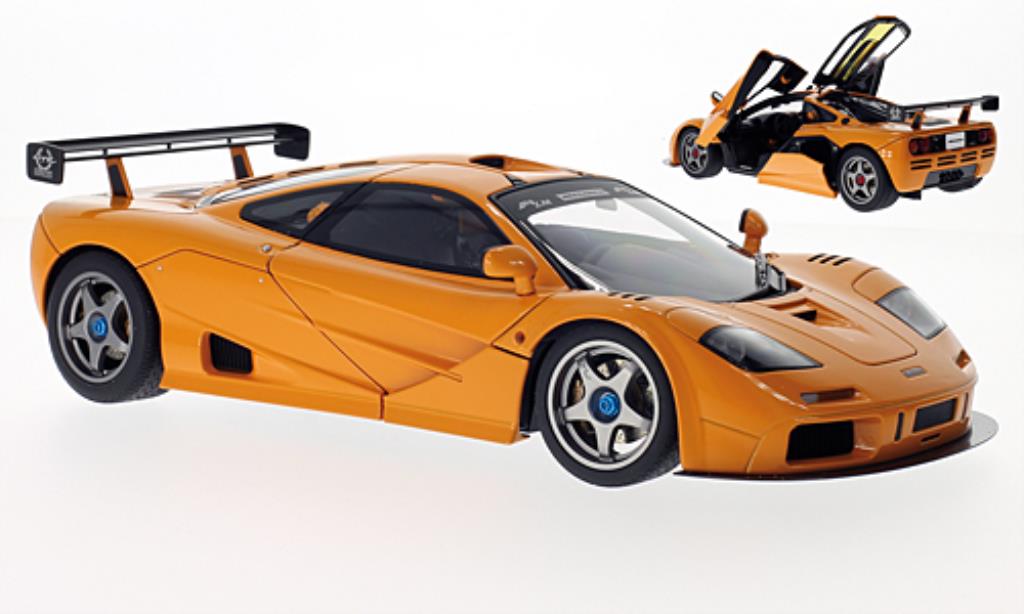 McLaren F1 1/18 Autoart LM Edition orange 1995 diecast model cars