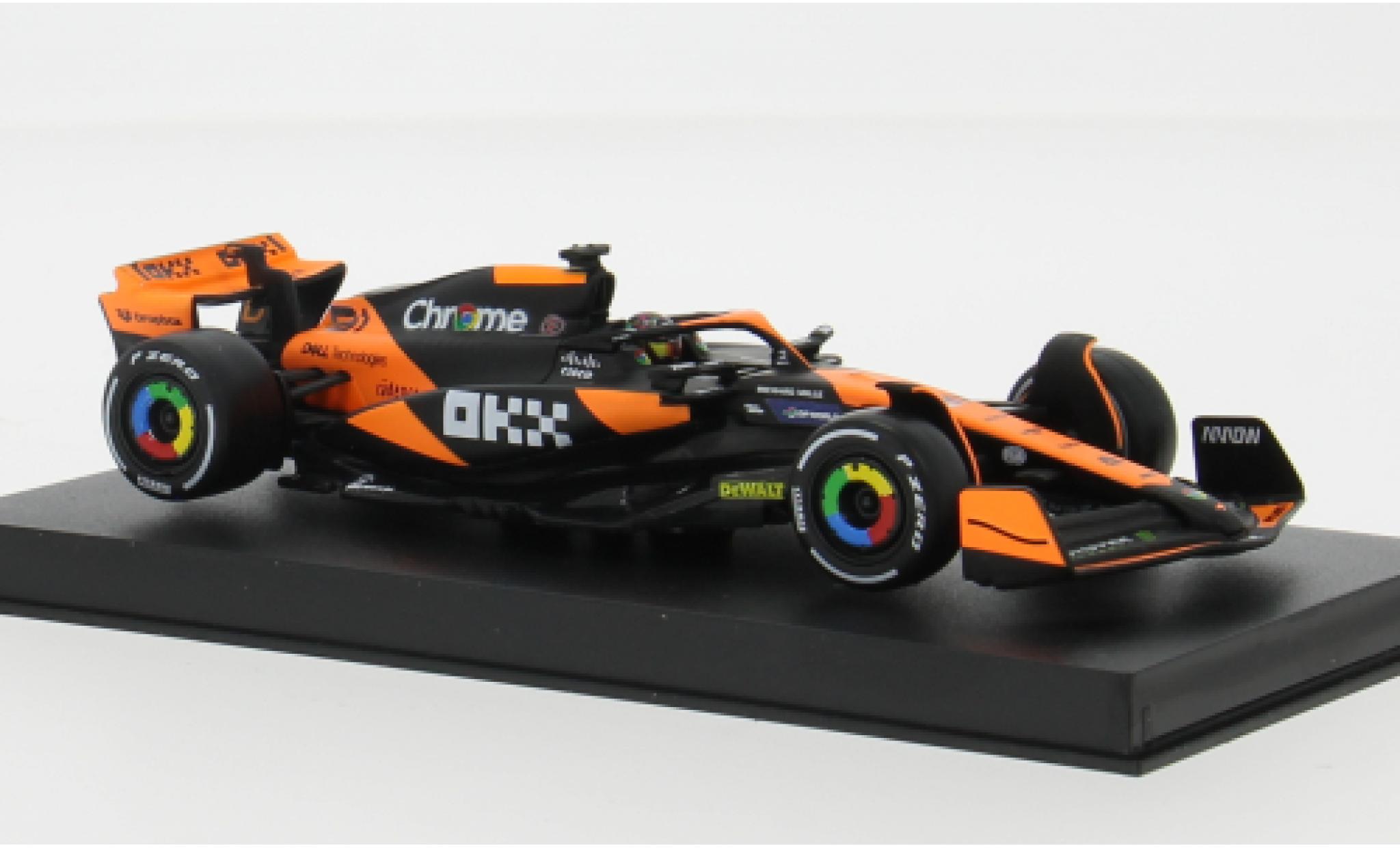 McLaren F1 1/43 Burago MCL38 Formel 1 2024 Team #81 O.Piastri 1:43 Bburago diecast model cars