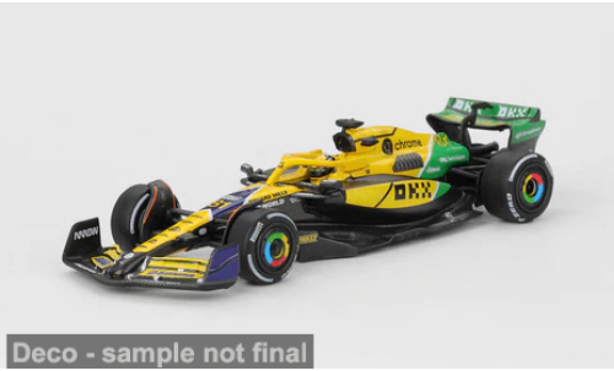 McLaren F1 1/64 Mini GT MCL38 Formel 1 GP Monaco 2024 Team #81 O.Piastri 1:64 diecast model cars