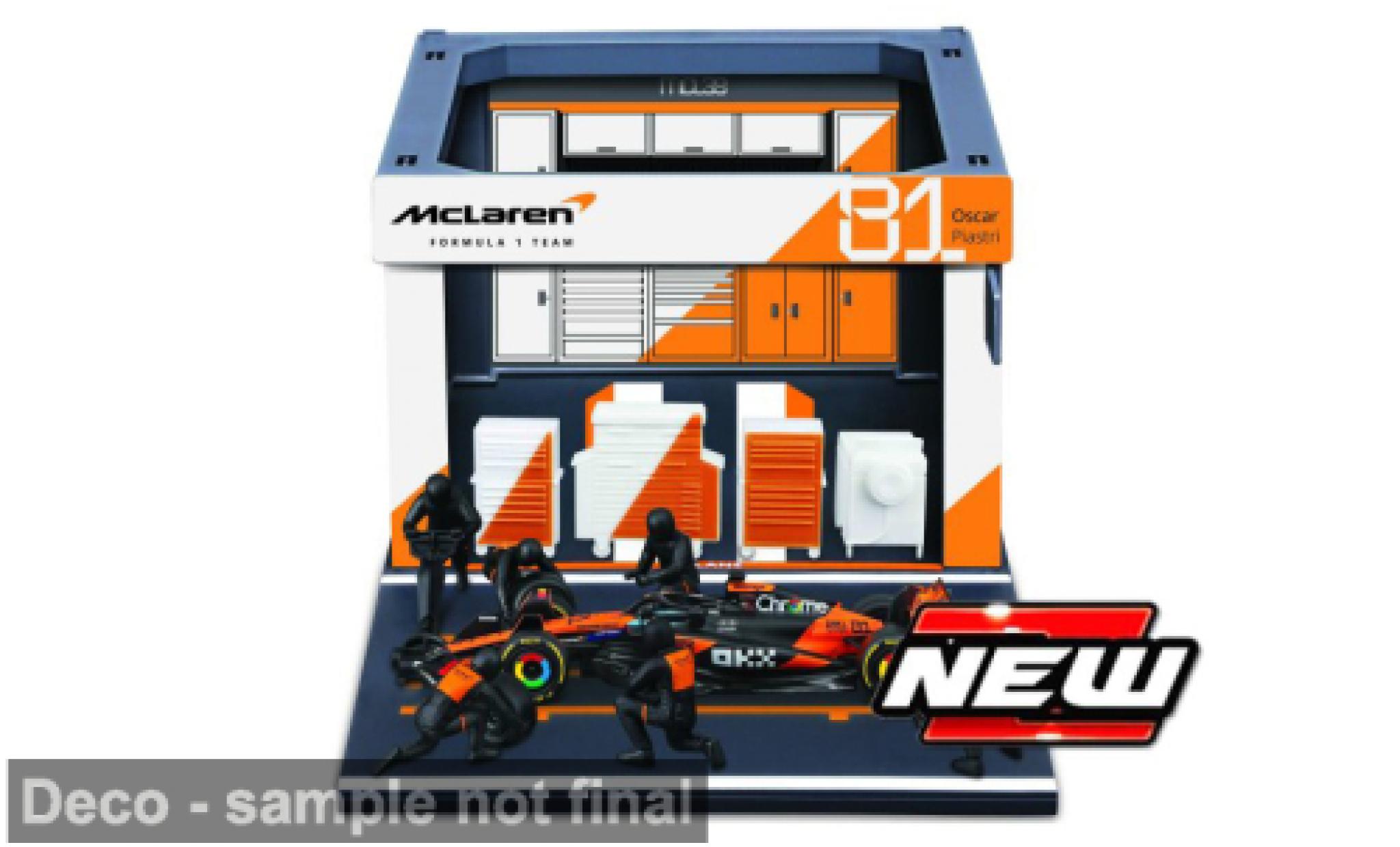 McLaren F1 1/43 Burago MCL39 Formel 1 2025 Team #81 O.Piastri 1:43 Bburago diecast model cars