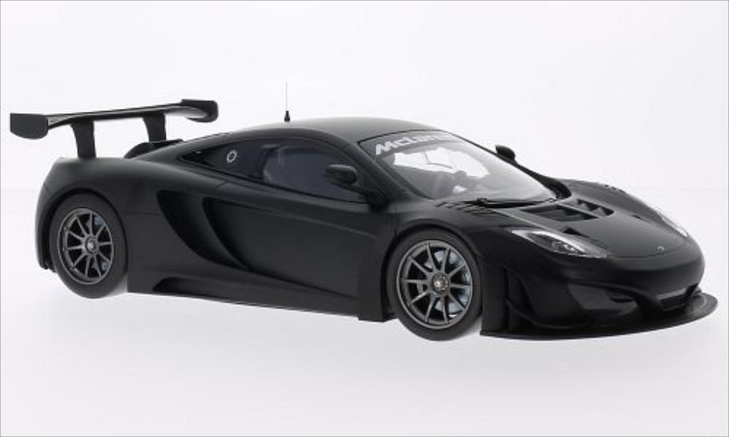 McLaren MP4-12C 1/18 Minichamps GT3 matt-black 2012 diecast model cars