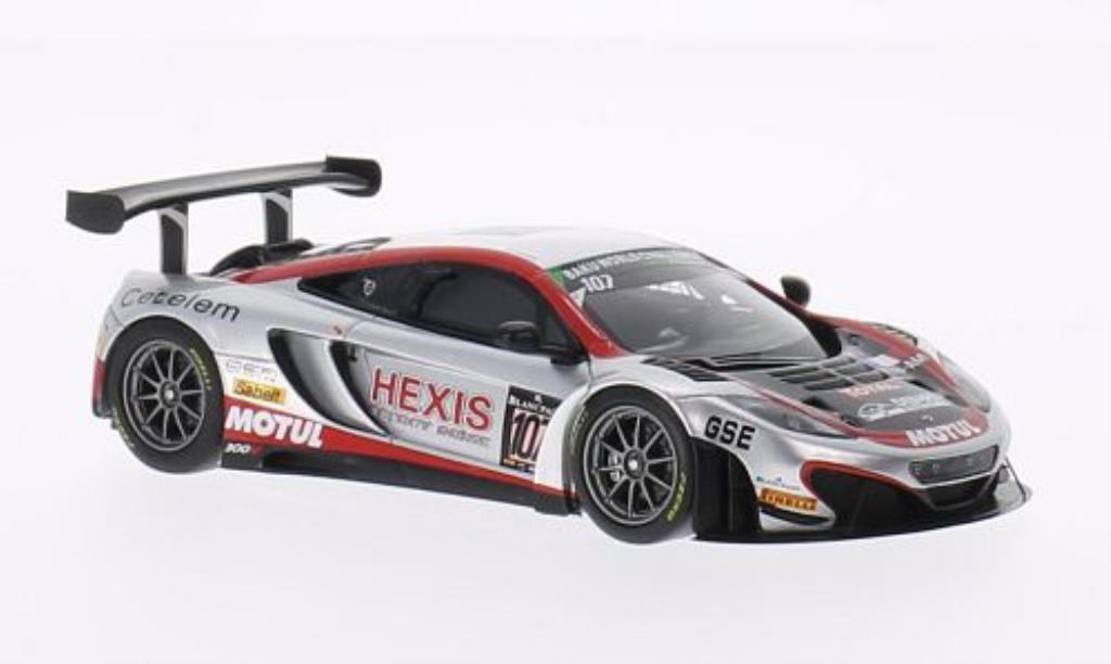 McLaren MP4-12C 1/43 Minichamps GT3 No.107 Hexis Racing 24h Spa 2013 /Ledogar diecast model cars