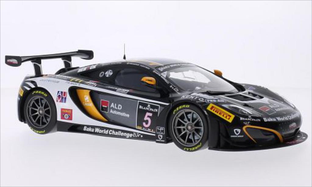 McLaren MP4-12C 1/18 Minichamps GT3 No.5 Boutsen Ginion Racing 24h Spa 2013 /K.Wauters diecast model cars