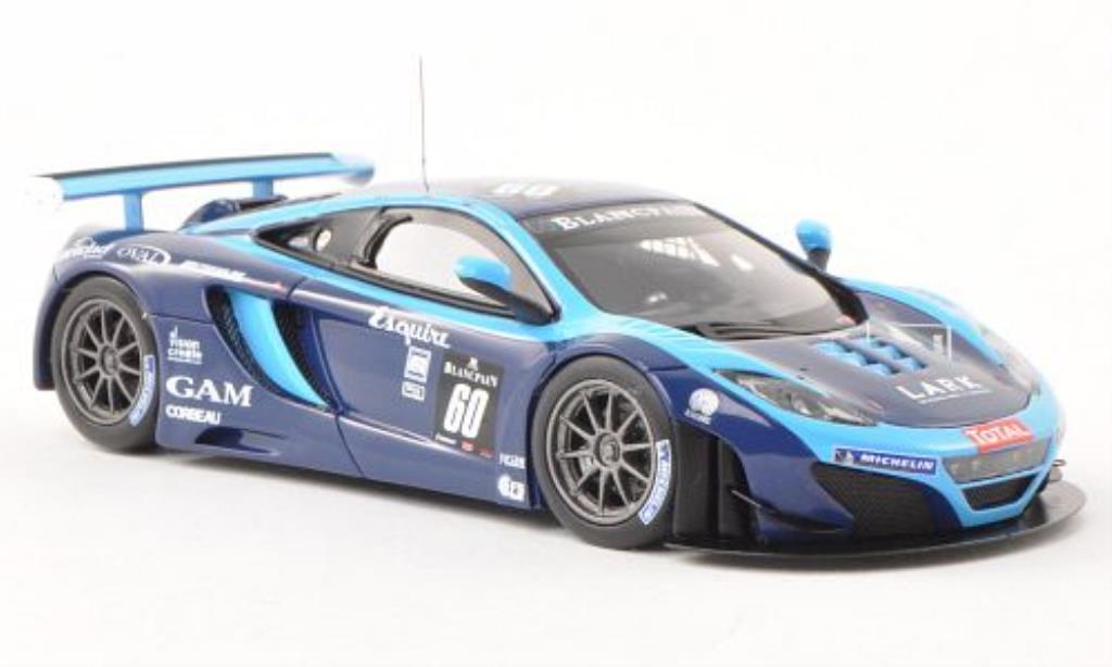 McLaren MP4-12C 1/43 Minichamps GT3 No.60 Von Ryan Racing 24h Spa 2012 /Dusseldorp diecast model cars