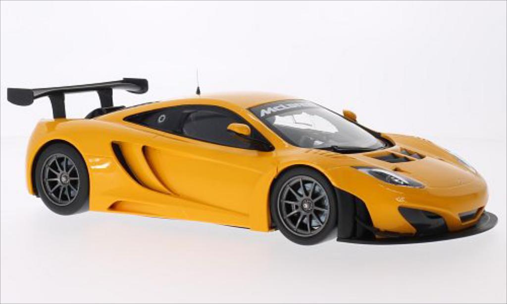 McLaren MP4-12C 1/18 Minichamps GT3 orange 2012 diecast model cars