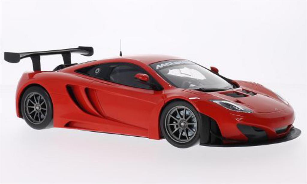 McLaren MP4-12C 1/18 Minichamps GT3 red 2012 diecast model cars