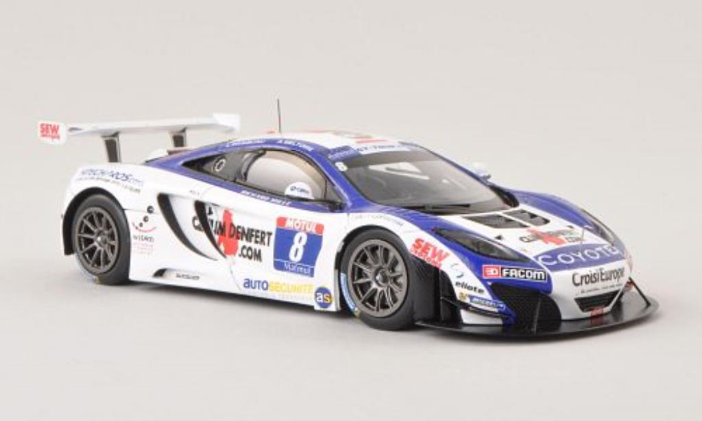 McLaren MP4-12C 1/43 Spark No.8 FFSA GT Tour 2013 /L.Pasquali diecast model cars