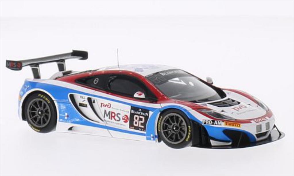 McLaren MP4-12C 1/43 Spark No.82 GT Russian Team 24h Spa 2014 /F.Spengler diecast model cars