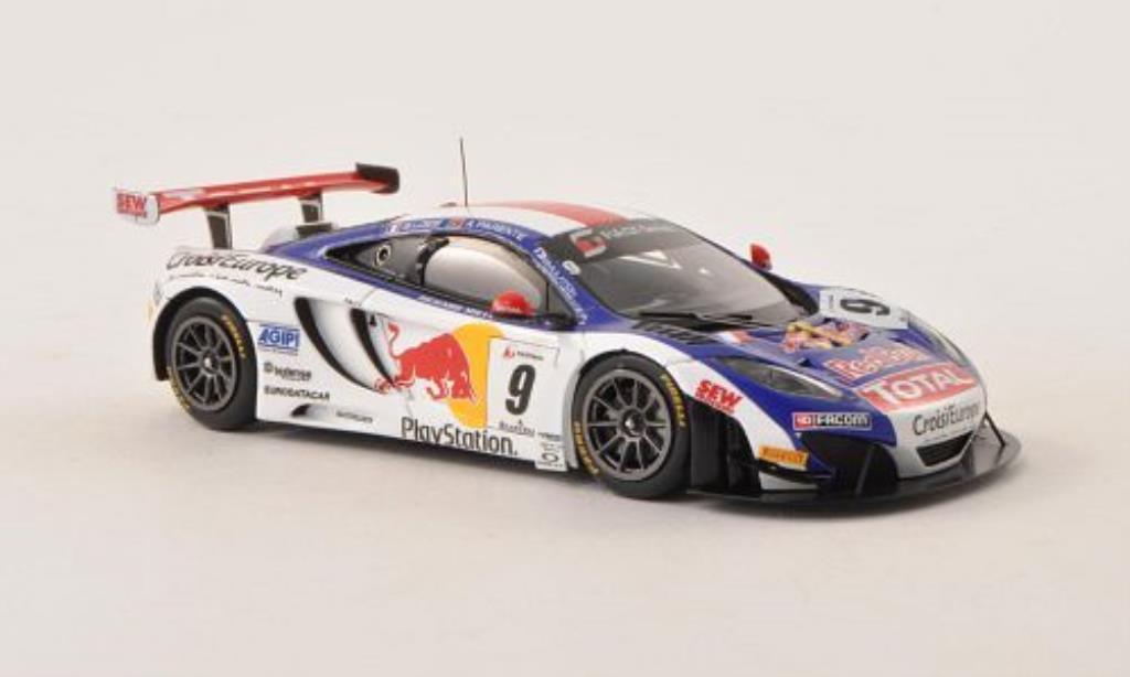McLaren MP4-12C 1/43 Spark No.9 Loeb Racing FIA GT Series - Navarra 2013 /A.Parente diecast model cars