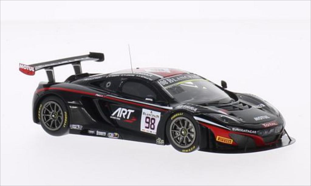 McLaren MP4-12C 1/43 Spark No.98 ART Grand Prix 24h Spa 2014 /A.Parente diecast model cars