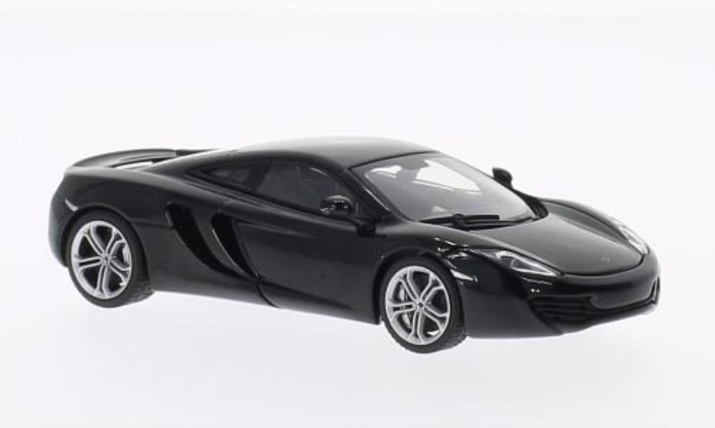 McLaren MP4-12C 1/43 Autoart black 2011 diecast model cars