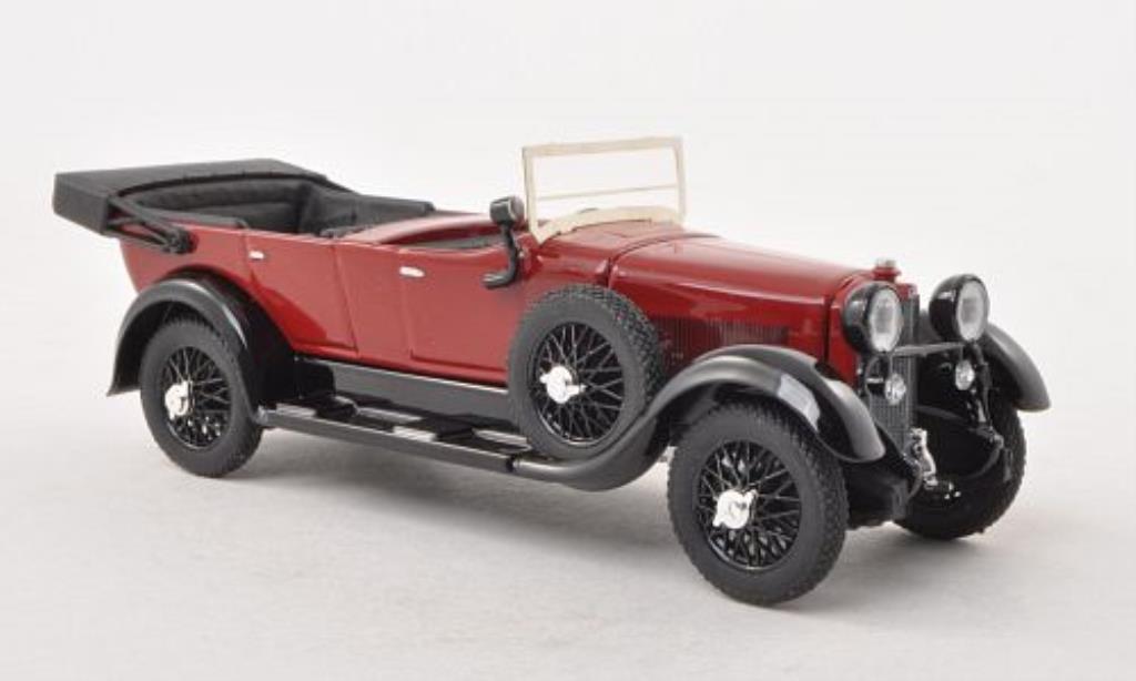 Mercedes nov-40 1/43 Rio red/black offenes Verdeck 1924 diecast model cars
