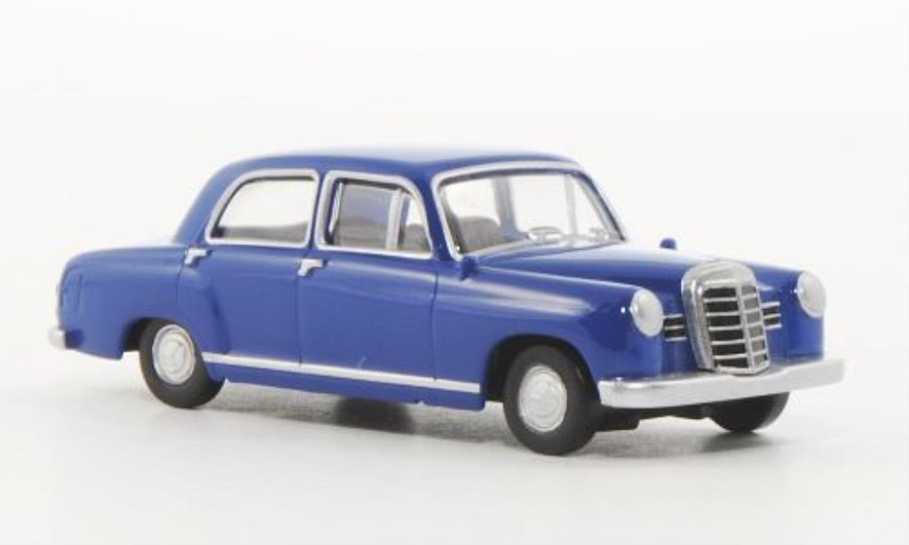 Mercedes 180 1/87 Herpa Ponton blue diecast model cars