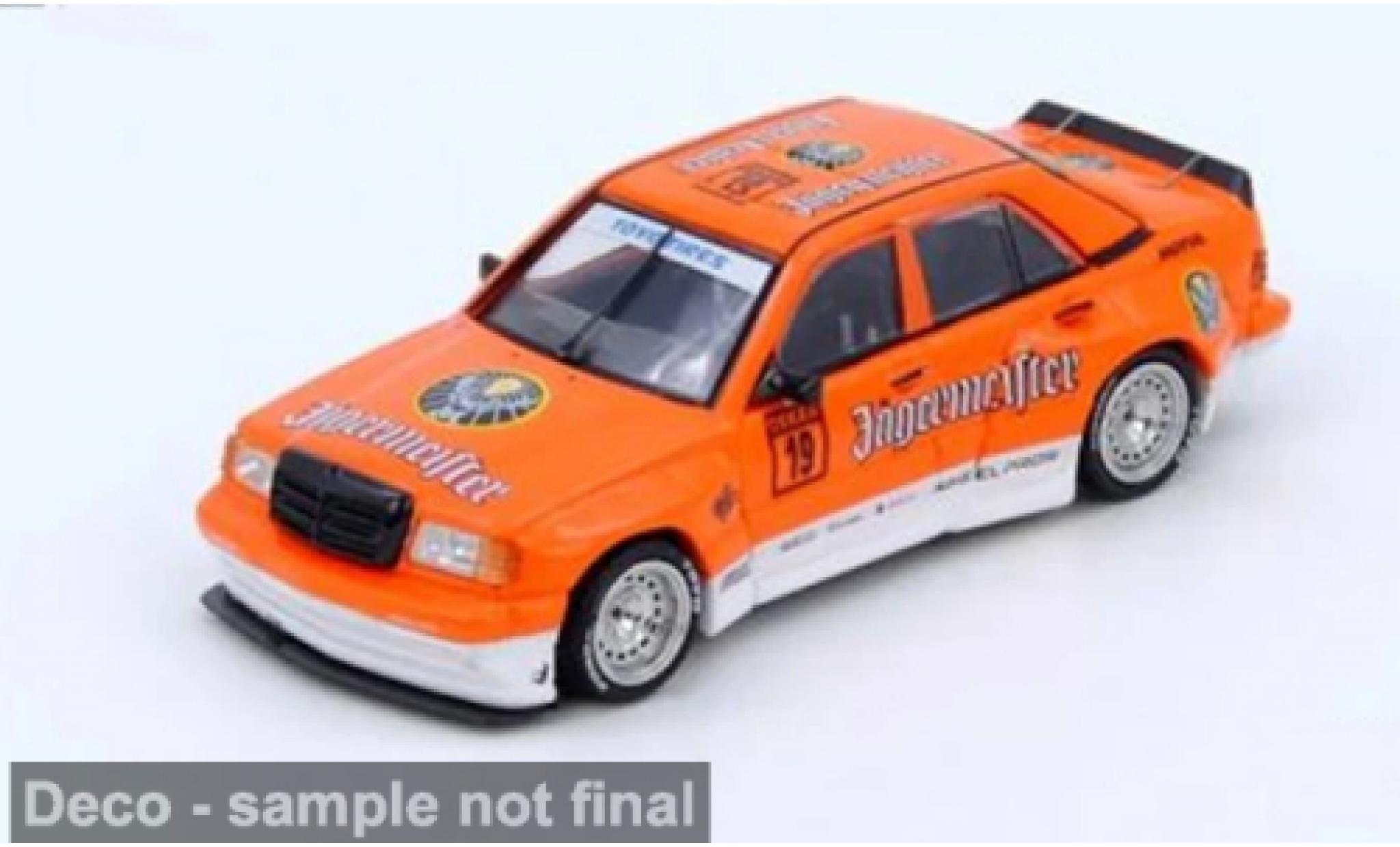 Mercedes 190 1/64 INNO64 E Rocket Bunny J&auml;germeister 1:64 diecast model cars