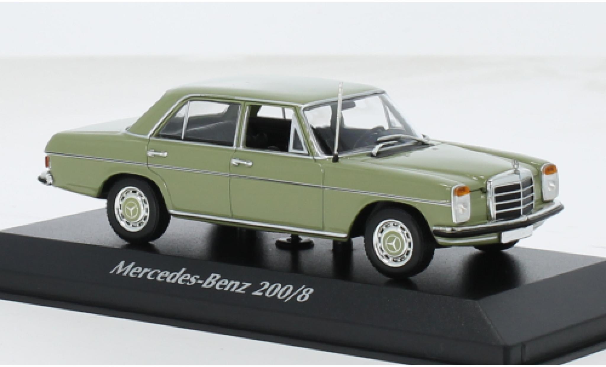 Mercedes 200 1/43 Maxichamps /8 (W114) green 1968 1:43 diecast model cars