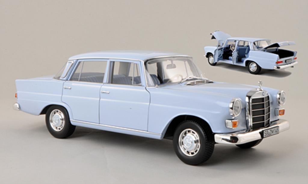 Mercedes 200 1/18 Norev (W110) blue 1966 diecast model cars