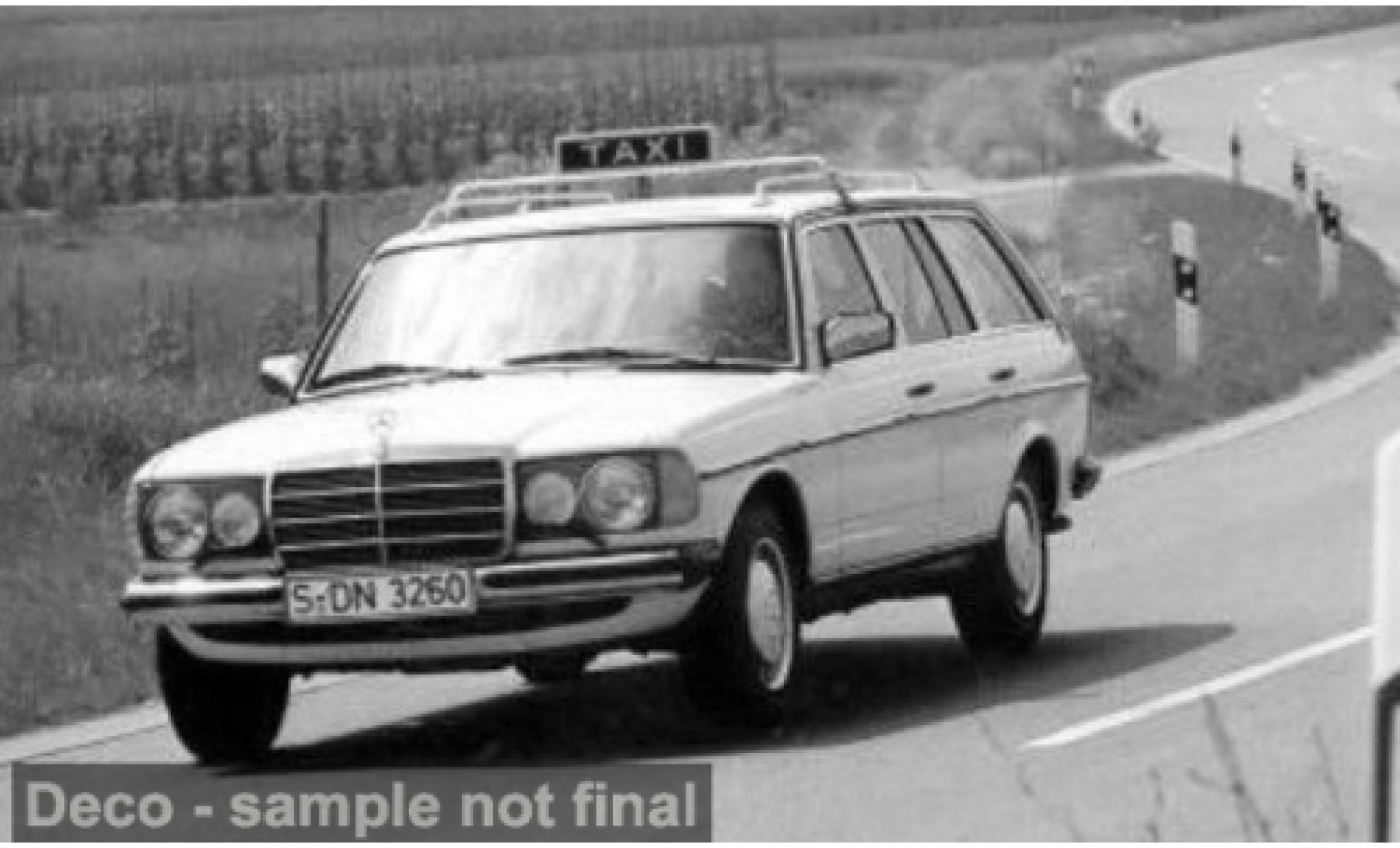 Mercedes 200 1/43 IXO T (S123) 1979 Taxi (D) 1:43 diecast model cars