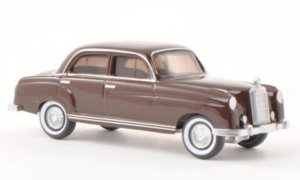 Mercedes 220 1/87 Wiking brown diecast model cars