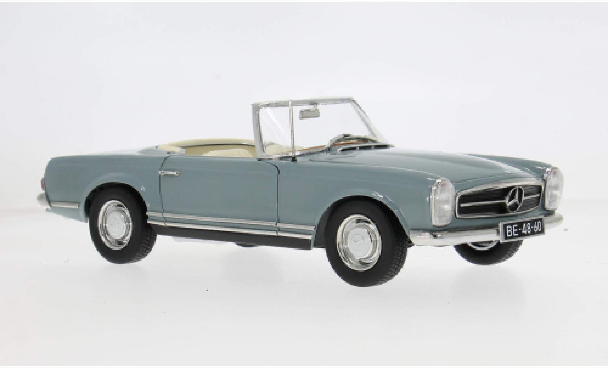 Mercedes 230 1/18 Norev SL blue 1963 1:18 diecast model cars