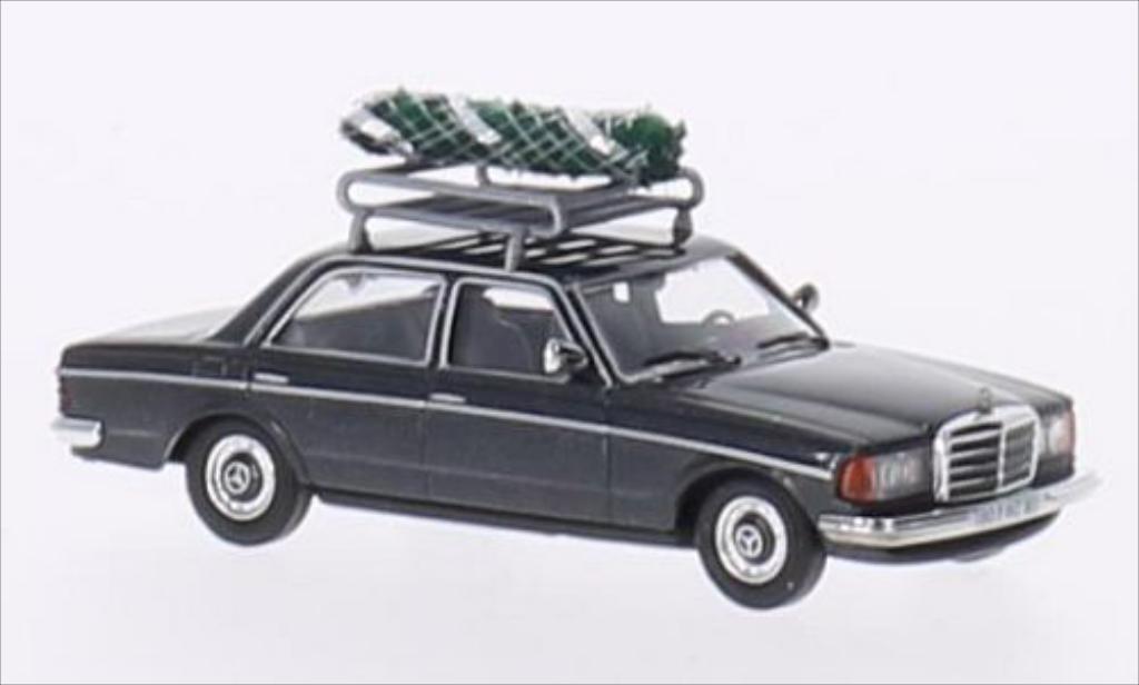 Mercedes 240 1/87 Busch D (W123) metallic grey diecast model cars