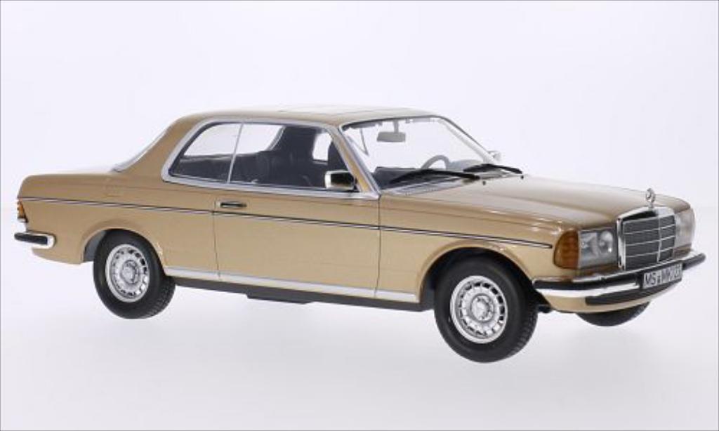 Mercedes 280 1/18 Norev (W123) CE gold 1980 diecast model cars