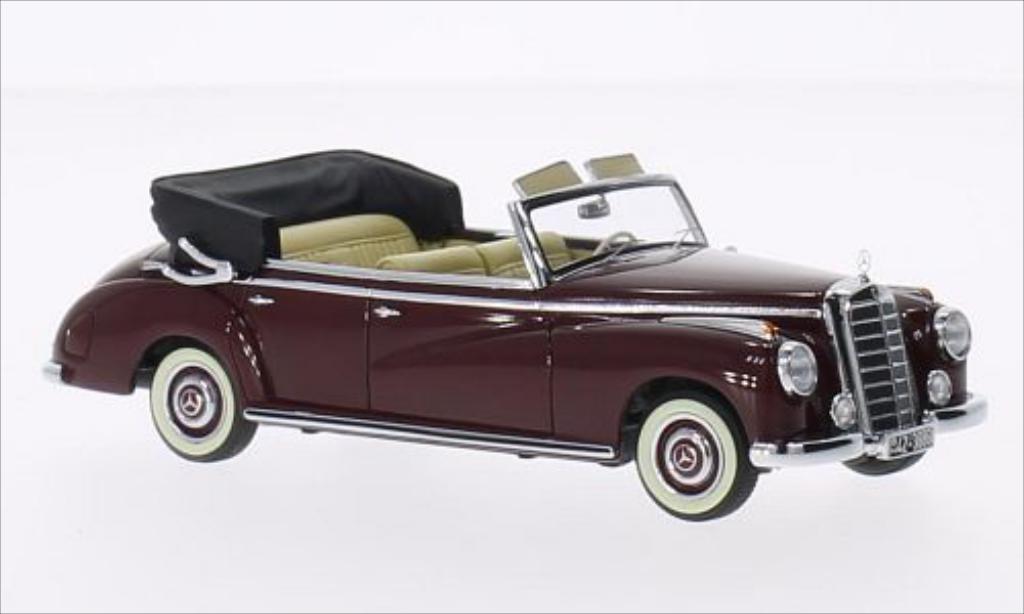 Mercedes 300 1/43 Minichamps Convertible (W186) red 1952 diecast model cars