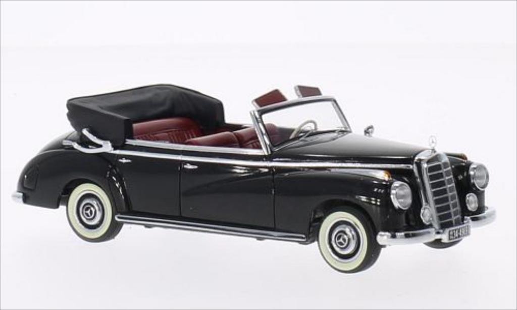 Mercedes 300 1/43 Minichamps Convertible (W186) black 1952 diecast model cars