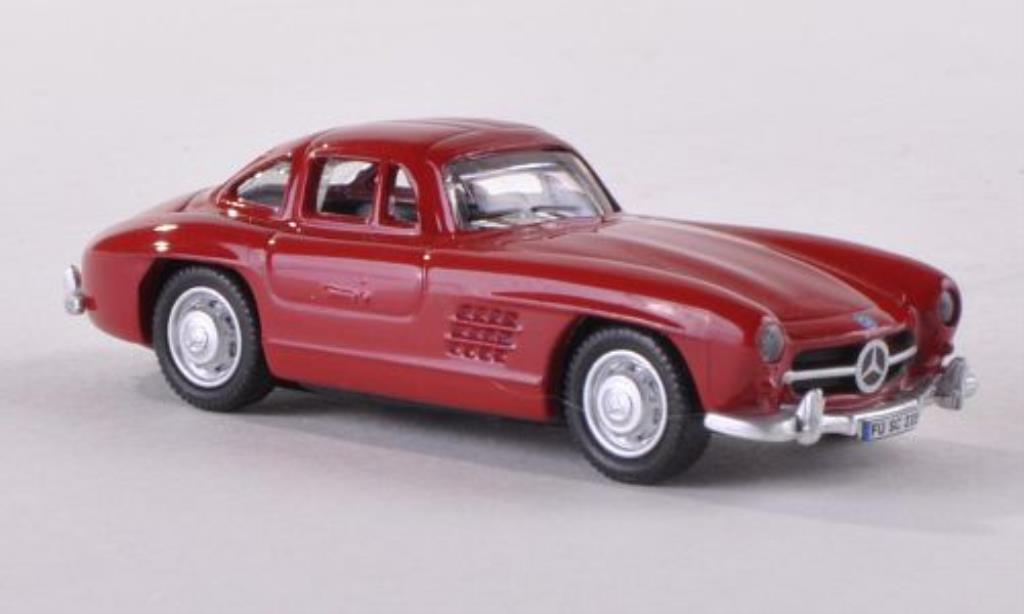 Mercedes 300 SL 1/87 Schuco SL red diecast model cars