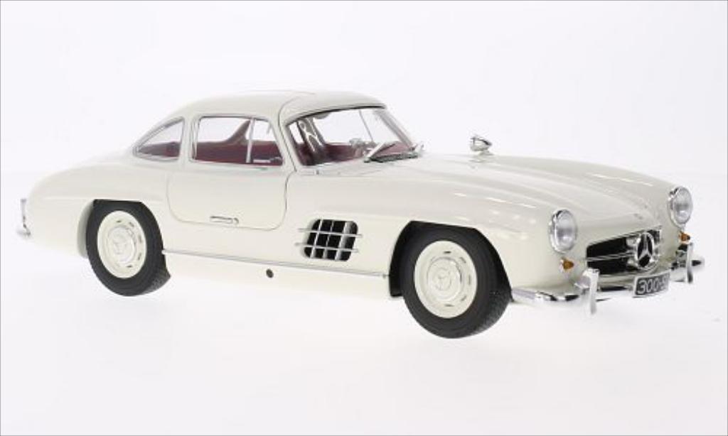 Mercedes 300 SL 1/18 Minichamps SL (W198 I) white 1954 diecast model cars