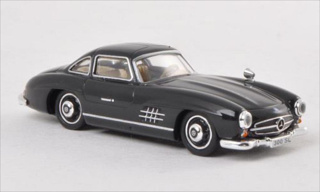 Mercedes 300 SL 1/87 Ricko SL (W198) black diecast model cars