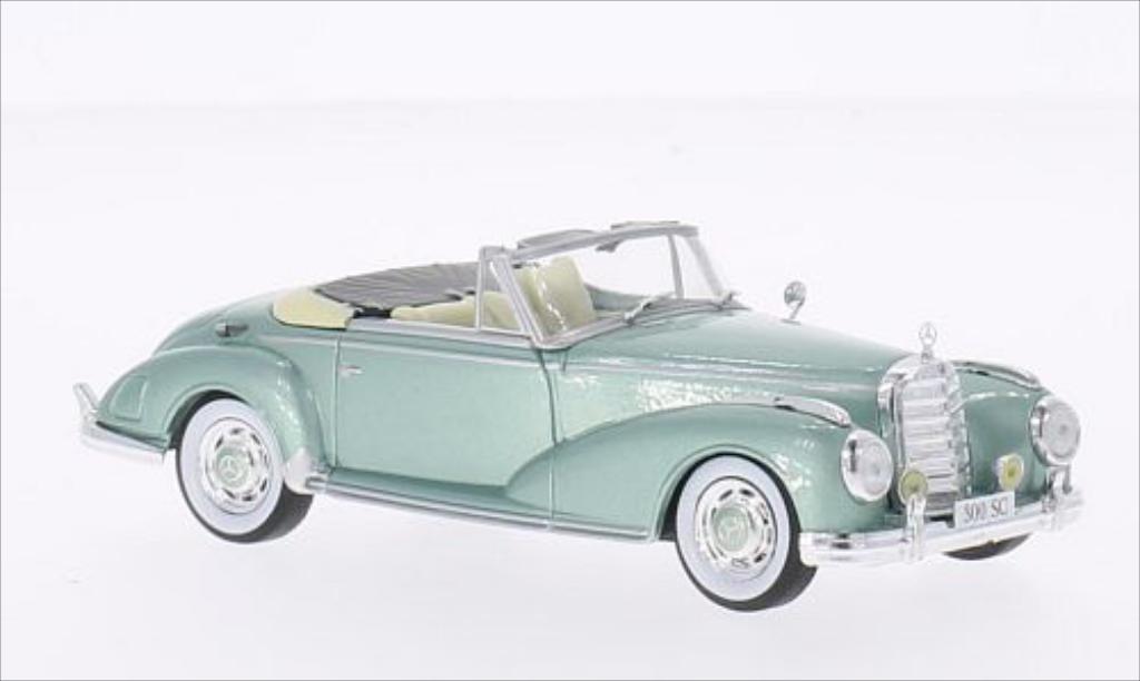 Mercedes 300 1/43 WhiteBox (W186) SC Roadster metallic grun 1956 diecast model cars