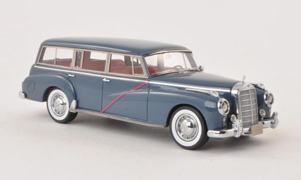 Mercedes 300 C 1/43 Matrix C Binz Estate blue-grey 1956 diecast model cars