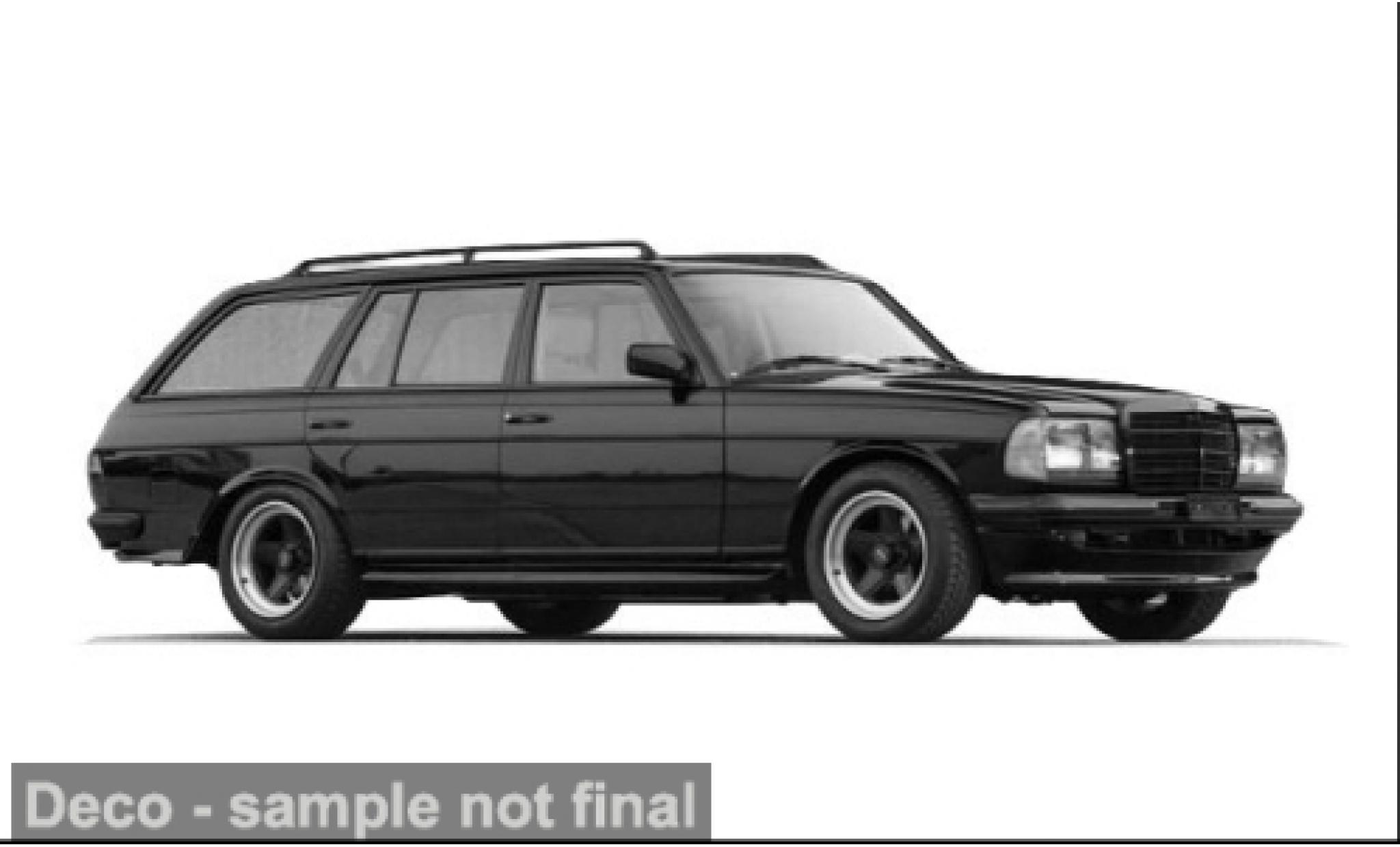 Mercedes 500 1/43 IXO TE V8 AMG (S123) black 1979 1:43 diecast model cars