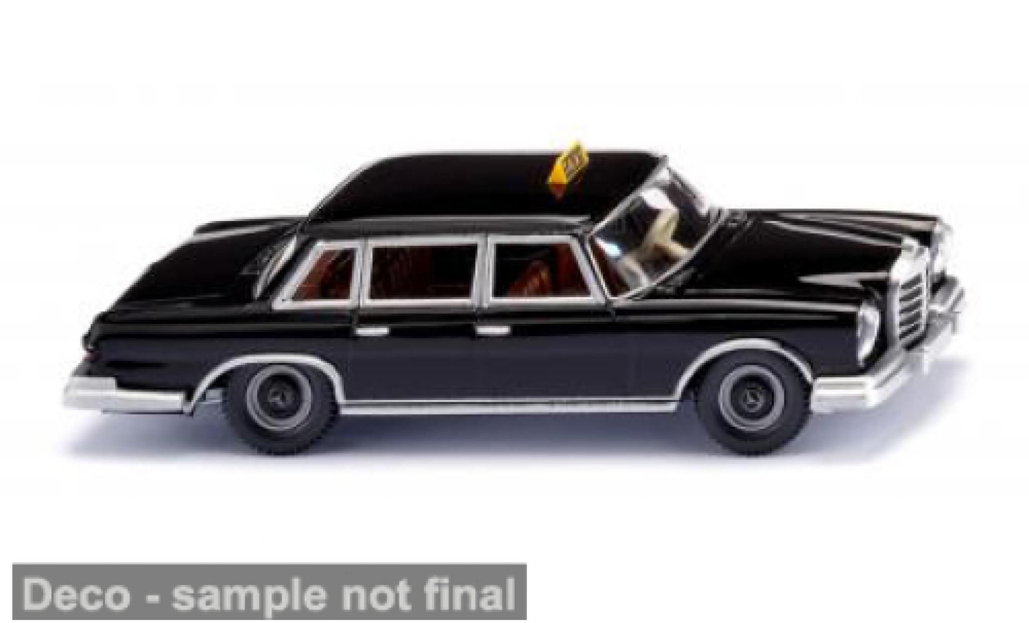 Mercedes 600 1/87 Wiking 1963 M&uuml;nchner Schickeria-Taxi 1:87 diecast model cars