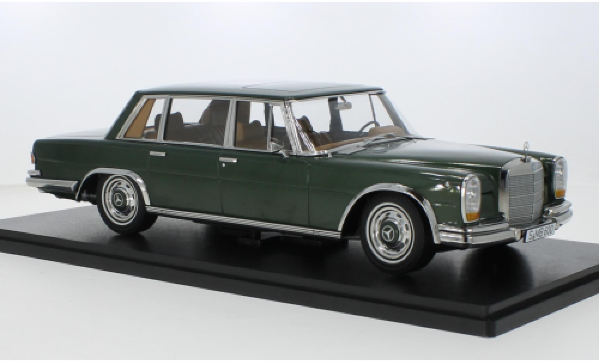 Mercedes 600 1/18 KK Scale (W100) green 1:18 diecast model cars