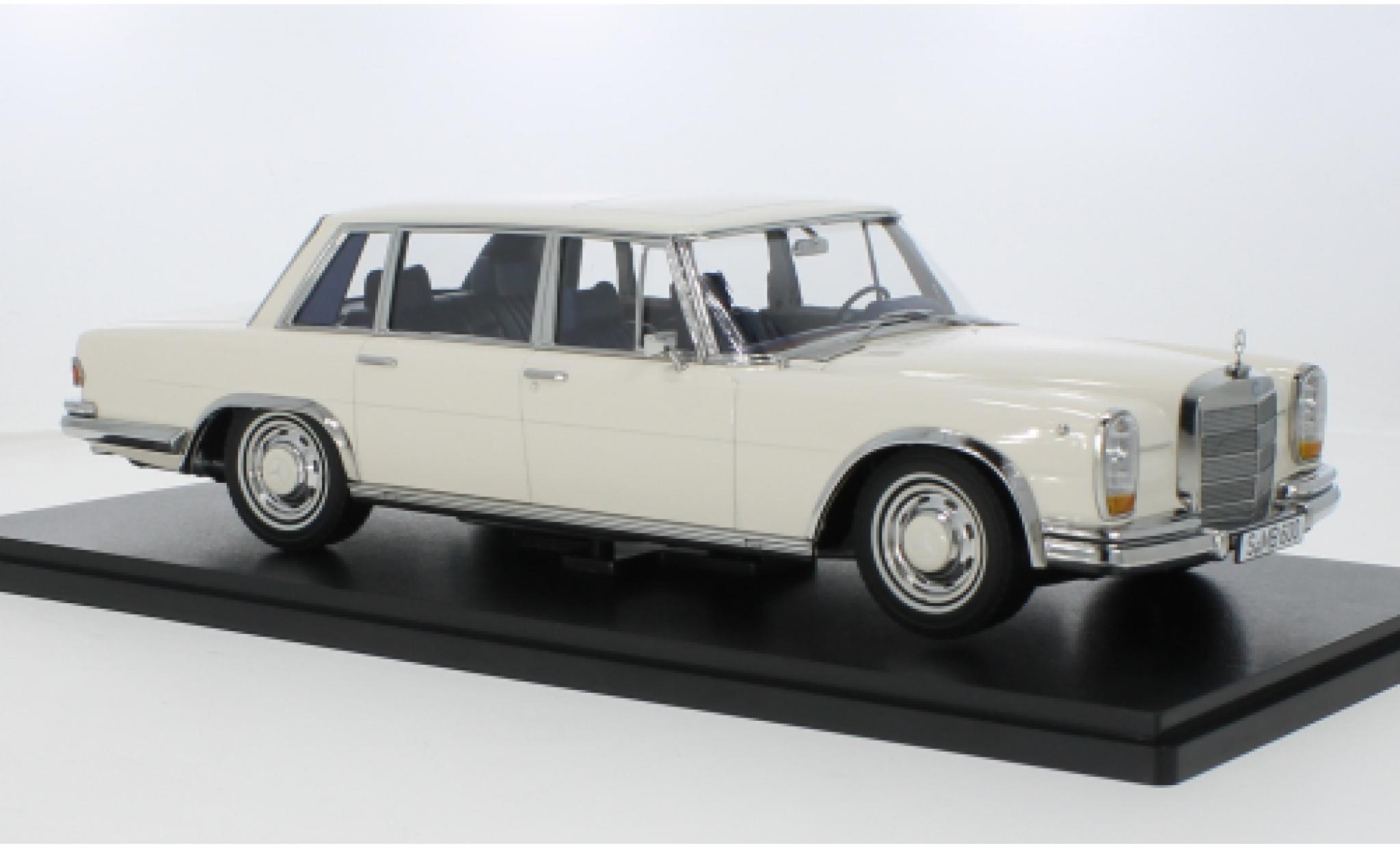Mercedes 600 1/18 KK Scale (W100) white 1:18 diecast model cars