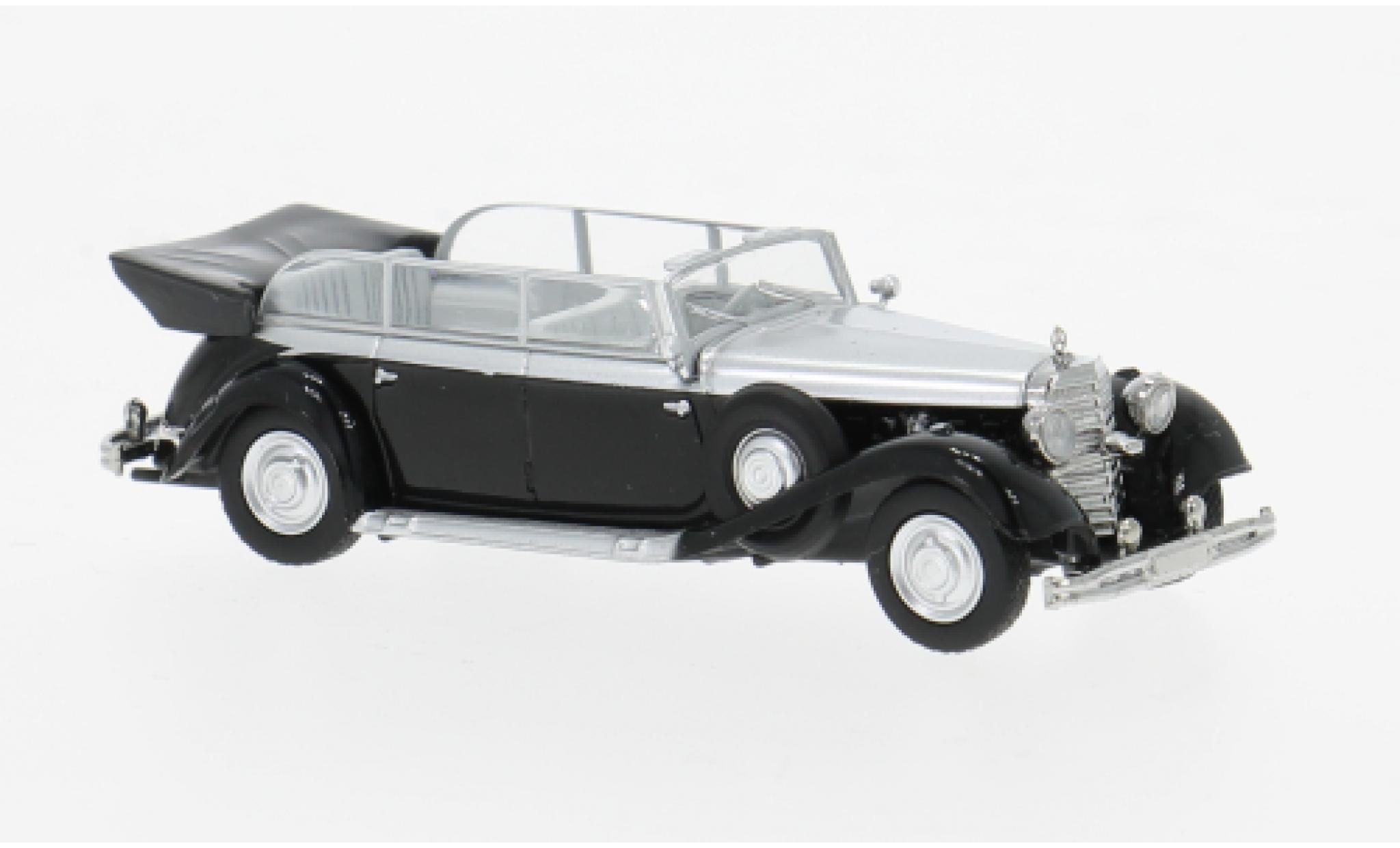 Mercedes 770 1/87 Brekina K black/silver 1938 1:87 diecast model cars