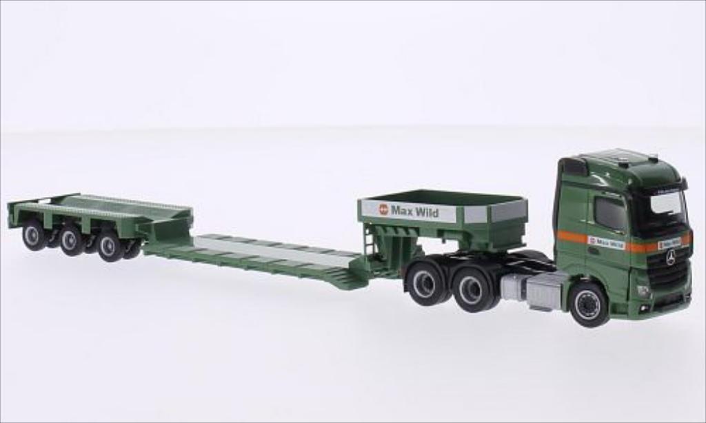 Mercedes Actros 1/87 Herpa 11 6x4 Streamspace 2.5 Max Wild diecast model cars