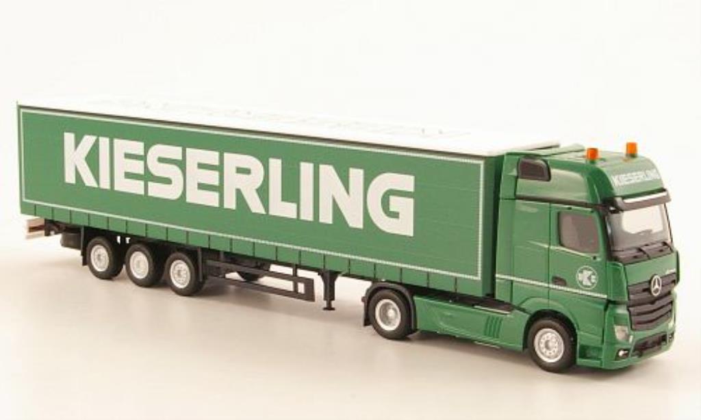 Mercedes Actros 1/87 Herpa 11 Kieserling Gardinenplanen-SZ diecast model cars