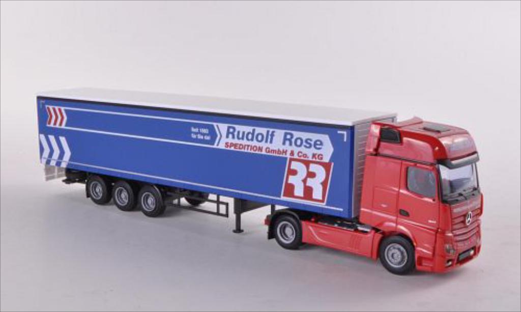 Mercedes Actros 1/87 AWM 2 Aerop. Giga.-KSZ Rose diecast model cars