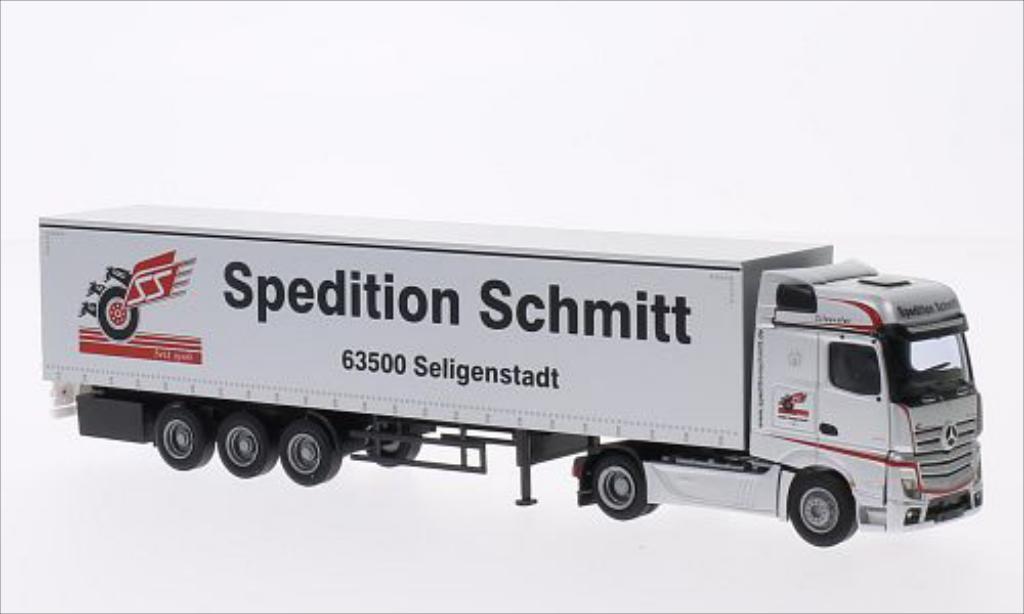 Mercedes Actros 1/87 AWM 2 Big./Aerop. G-KSZ Schmitt diecast model cars