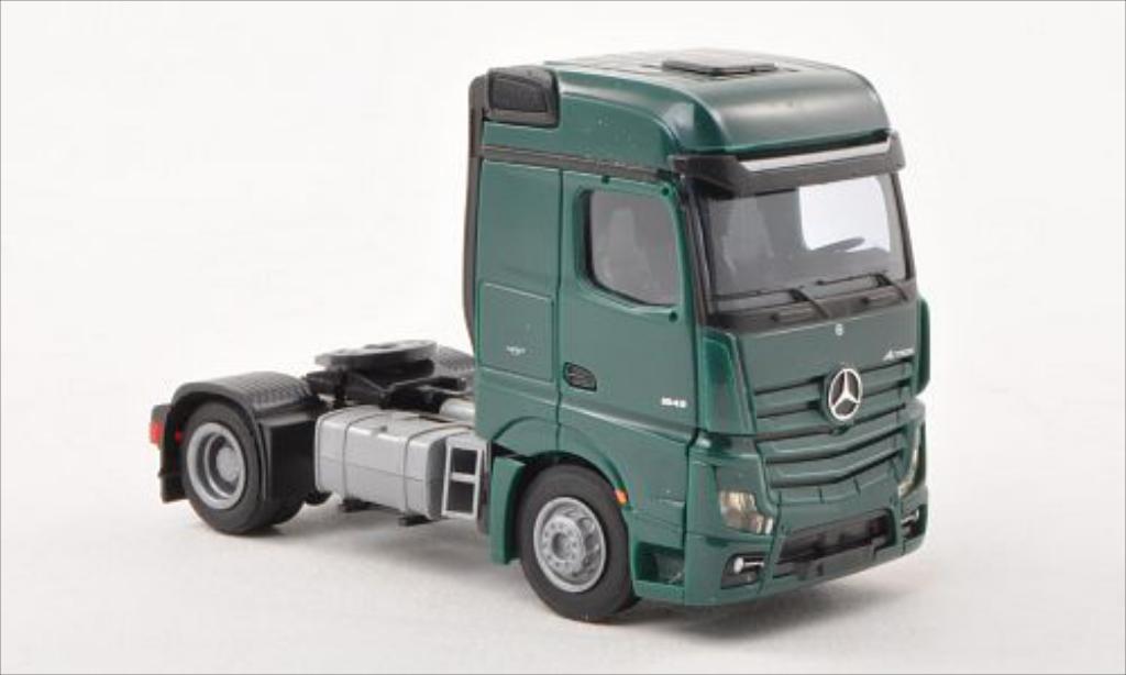 Mercedes Actros 1/87 AWM 2 Bigspace grun Solo-Zugmaschine 2-achsig grun diecast model cars