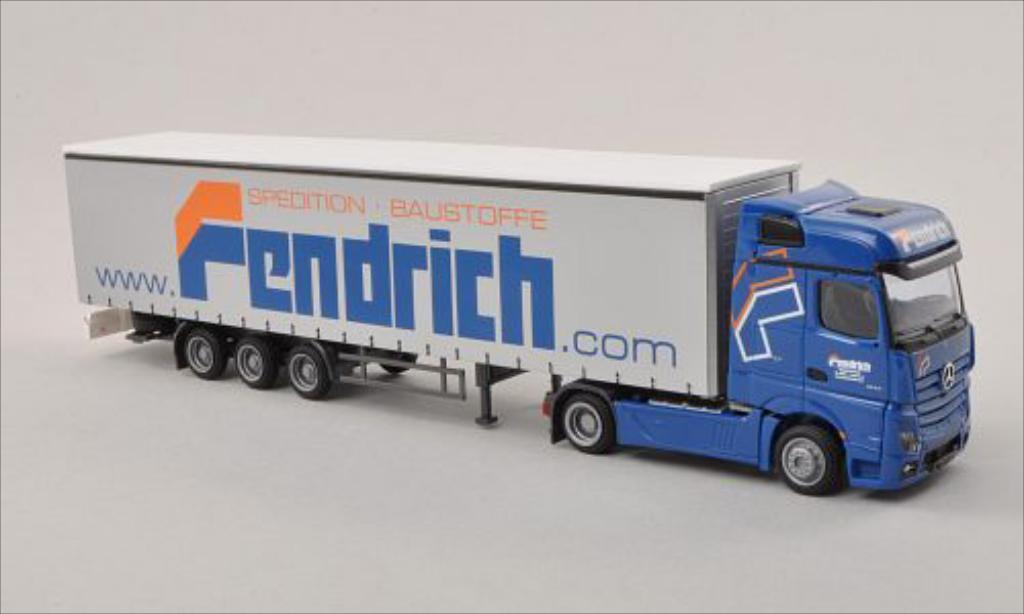 Mercedes Actros 1/87 AWM 2 Bigspace Fendrich Mega-G-KSZ diecast model cars