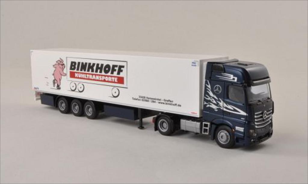 Mercedes Actros 1/87 AWM 2 Gigaliner Binkhoff Kuhlkoffer-SZ diecast model cars