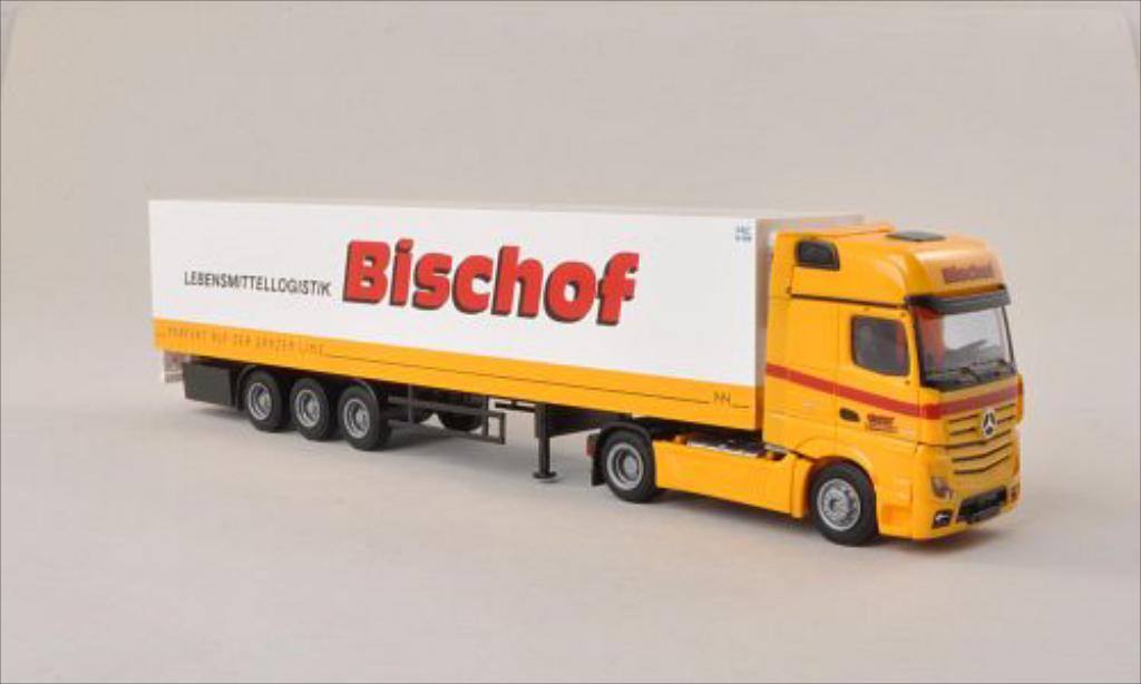 Mercedes Actros 1/87 AWM 2 Gigaliner Bischof (AT) Kuhlkoffer-SZ diecast model cars